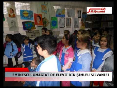 EMINESCU, OMAGIU DE ELEVII DIN SIMLEU SILVANIEI