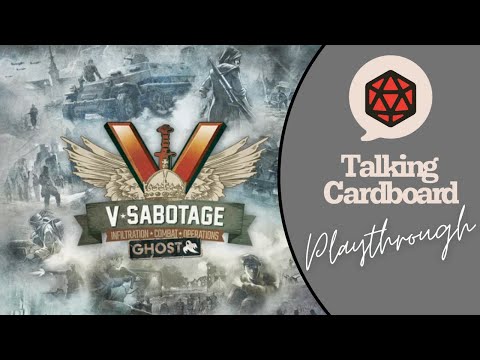 Talking Cardboard tries out V-Sabotage with the designer!