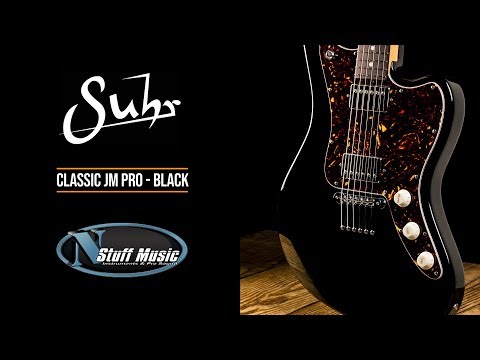 Suhr Classic JM Pro - Black