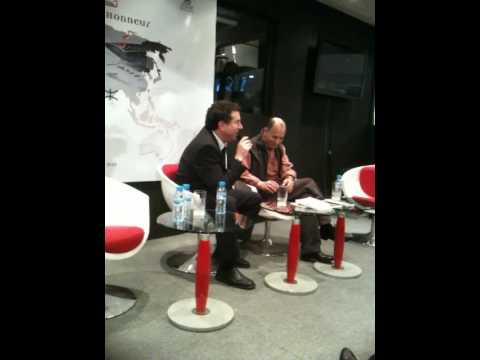 Abdelhak Serhane au Stand des Marocains du Monde SIEL 2010