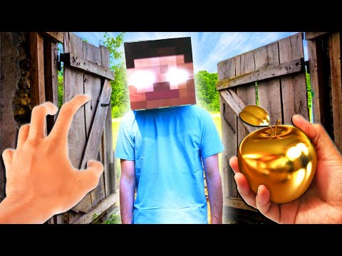 SONO ENTRATO DENTRO LA CASA DI HEROBRINE - MINECRAFT VITA REALE