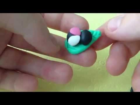 Polymer Clay Ladybug on a Leaf Tutorial