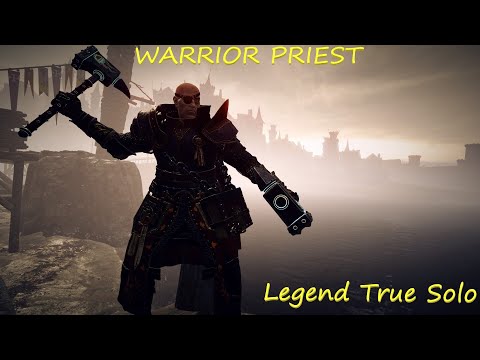 Pit - Warrior Priest - Legend True solo - Dual Hammers/Flail Shield - Warhammer Vermintide 2