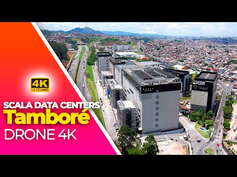 Drone 4k SCALA DATACENTERS Tamboré • 60Fps