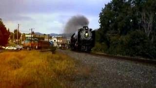 preview picture of video 'UP 844 Highballing Hood River, OR'