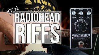 Video thumbnail for 10 Radiohead Riffs | Great Eastern FX Co. Design-A-Drive Pedal Demo by Let's Play All