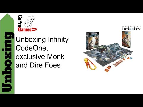 Unboxing Infinity CodeOne, Monk exclusive and Dire Foes