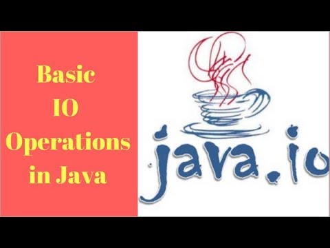Basic Io Operations In Java Tutorial 8 Part 2