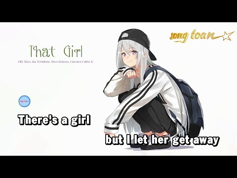 [Karaoke full beat] THAT GIRL - Olly Murs | Nhạc Tik Tok Gây Sốt