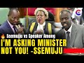 Ssemujju Nganda Clashes With Speaker Among I M Asking The Minister On NRM Ghetto Gangs Not You