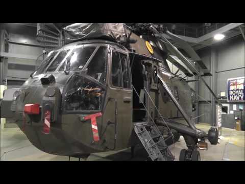 Sea King ZA298 has landed at the Fleet Air Arm Museum,