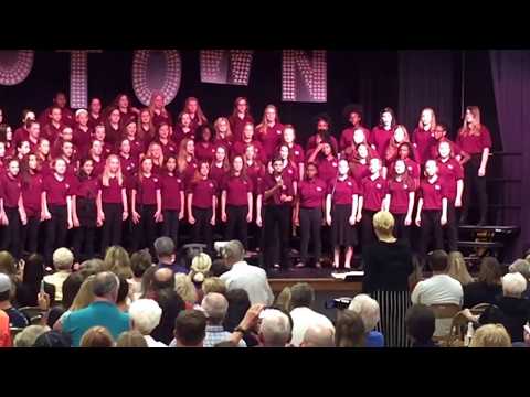Tyler singing My Girl at RSMS Spring Concert 5-17-17