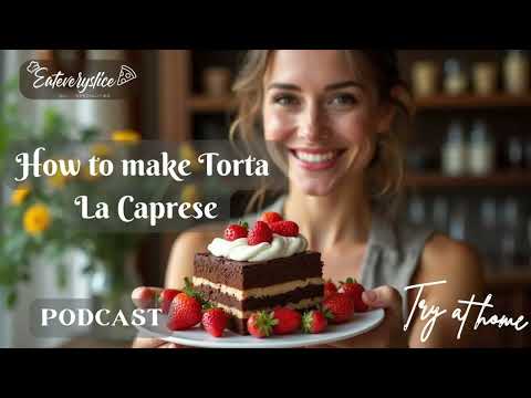 How to Make Torta la Caprese | Flourless Italian Chocolate Cake 🍫🇮🇹