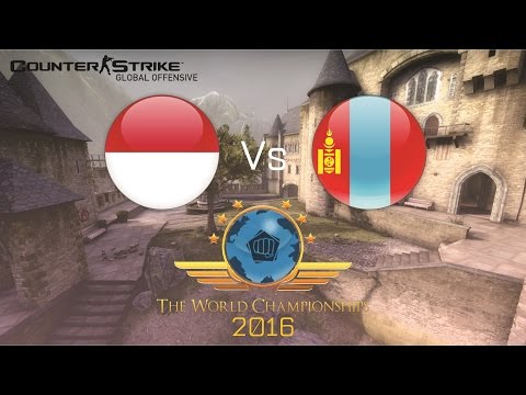 CS:GO TWC 2016 : Indonesia VS Mongolia (Asian Qualifier)