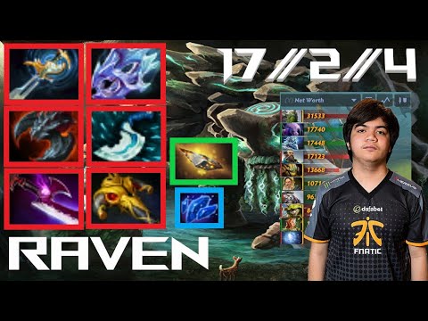 Raven Tiny Hard Carry Dota 2 Full Gameplay Patch 7.31b