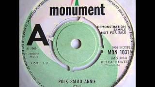 Tony Joe white.  Polk Salad Annie . 1967.