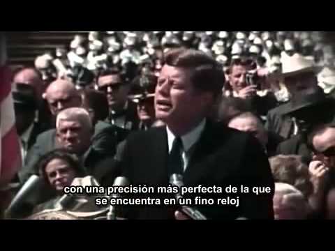 John F Kennedy, viaje a la Luna