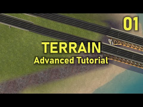 Rob's Collab Advanced SimCity 4 Tutorial - 1 - Terrain with Lucario (+ bridges & beaches)