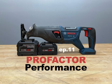 Bosch PROFACTOR 18v Reciprocating Saw Review | GSA18v-110N | ep.11 best recip