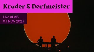 Kruder &amp; Dorfmeister Live at AB - Ancienne Belgique, 30th anniversary show