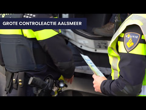 Politie Landelijke Eenheid - Grote controleactie op wegtransport in Aalsmeer