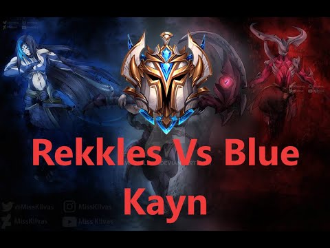 Rekkles Vs Blue Kayn - Challenger