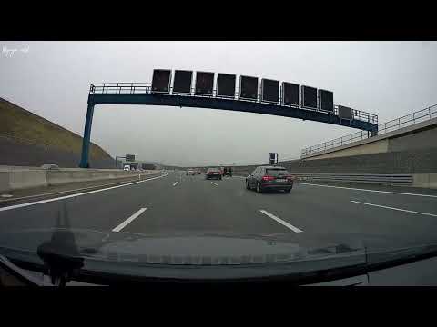Autobahn Driving A 3 / Germany ( From Kreuz Biebelried to Dreieck Würzburg-West )
