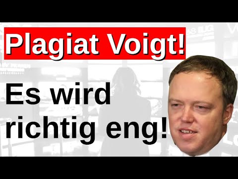 Things are getting tight for Voigt! Plagiarism at Chemnitz University of Technology: External exp...