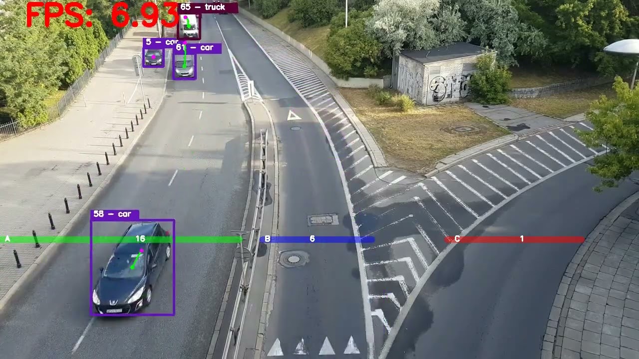 Vehicle Counting with YOLOv8 and DeepSORT