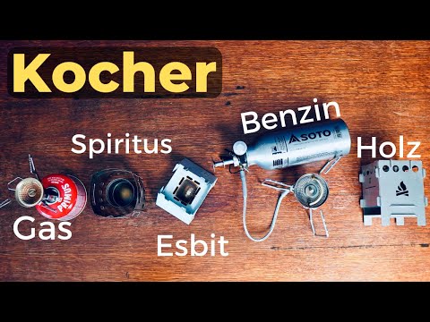 Outdoor stoves - complete overview | Gas, spirit, solid fuel, wood, petrol.