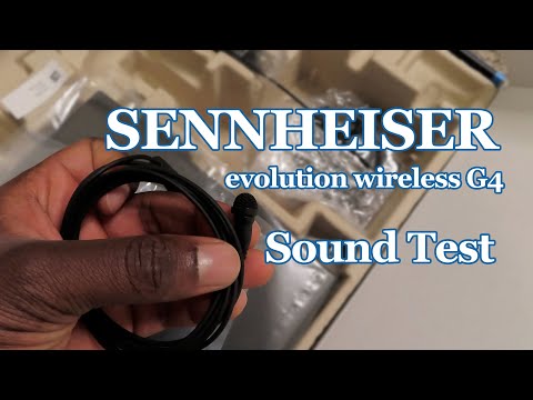 Sennheiser ew-G4 sound test
