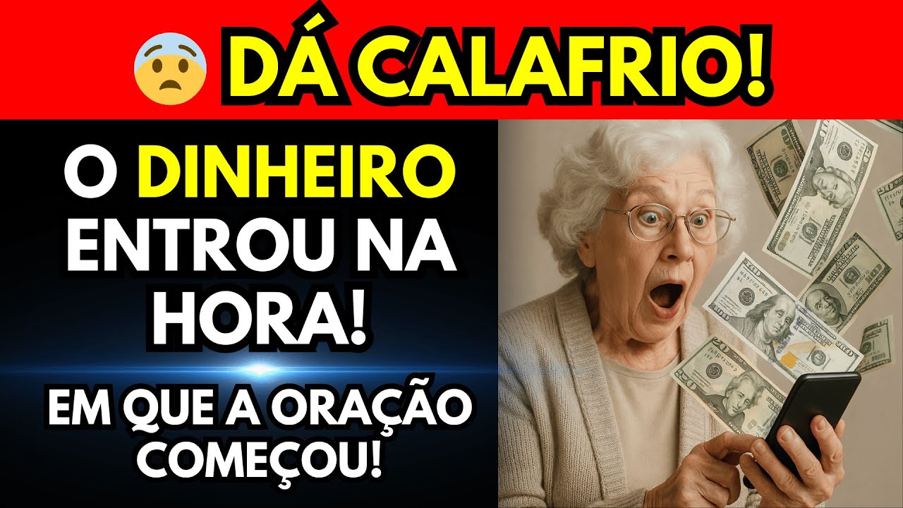 😨 DÁ CALAFRIO! OUÇA ESSA ORAÇÃO E SUA VIDA FINANCEIRA VAI MUDAR HOJE!