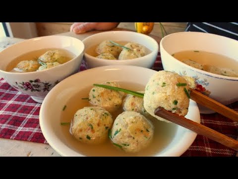 Canederli in Brodo della tradizione  Knodel ricetta Canederli