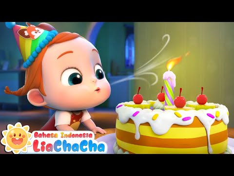 Lagu Bayi Tiup Lilin | 🎂🎉Lagu Ulang Tahun | Lagu Lucu | Lagu Anak | LiaChaCha Bahasa Indonesia