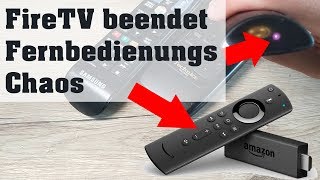 FireTV Stick mit Infrarot steuert TV und AV Receiver! Kein Fernbedienungs-Chaos mehr!
