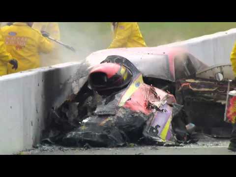 Big FIRE for NHRA Pro Mod driver Dan Stevenson in Gainesville