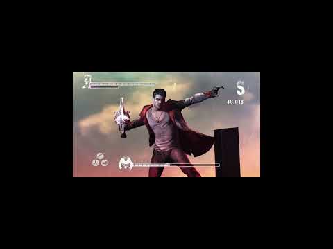 Dante VS Monster Raksasa Di Game Devil May Cry