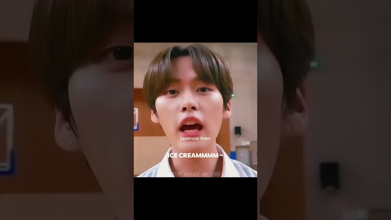 Lee Know went from Ice cream to Coffee🤣 #kpop#straykids #leeminho #skzcomeback #ATE #fypシ #funny