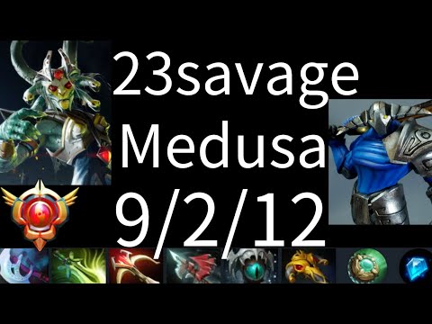 23savage Medusa vs Ember NS NP Jakiro Sven - dota2