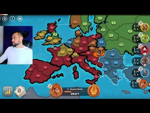 Grandmaster Plays Europe Risk: Global Domination