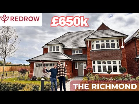 INSIDE REDROW £650k 'THE RICHMOND' FULL Show Home Tour! Ledsham Garden Village - New Build UK