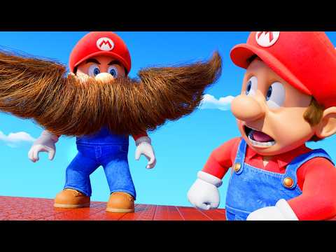 What if if super mario and bowser grew mustaches