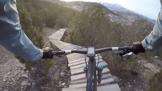 preview picture of video 'Flinstone Trail Eagle Mountain Utah - Downhill Trail on a Santa Cruz Nomad'