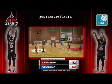 Videoresumen Senior A Cb Puerto Sagunto - Aldaia (LIGA 20-21)