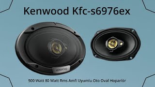 Kenwood Kfc-s6976ex 500 Watt 80 Watt Rms Amfi Uyum