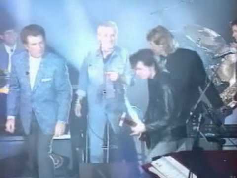 42 1995 - Johnny hallyday & Eddy mitchell & Paul Personne - be bop a lula (TV).mpg
