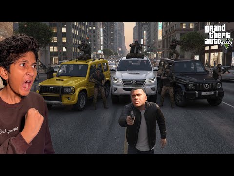 ESCAPE FROM JAIL AND REVENGE FROM A GANG! GTA V GAMEPLAY