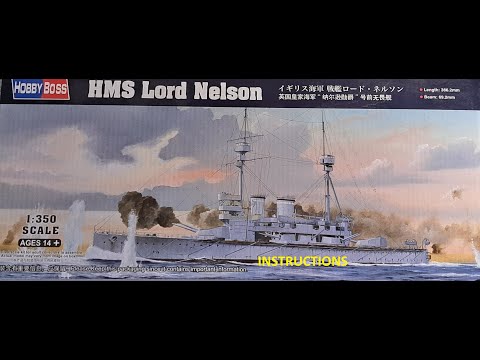 HMS Lord Nelson__ User manual / Instructions   tweet @bravo_workshop
