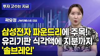 [투자 고수는 지금] 삼성전자 파운드리에 주목! 유리기판 식각액에 지분까지 '솔브레인' / 머니투데이방송 (…