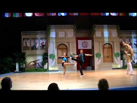 Chiara PÜTZ und Christopher PÜTZ, Rimini World Masters, 12.07.2014 Akro VR